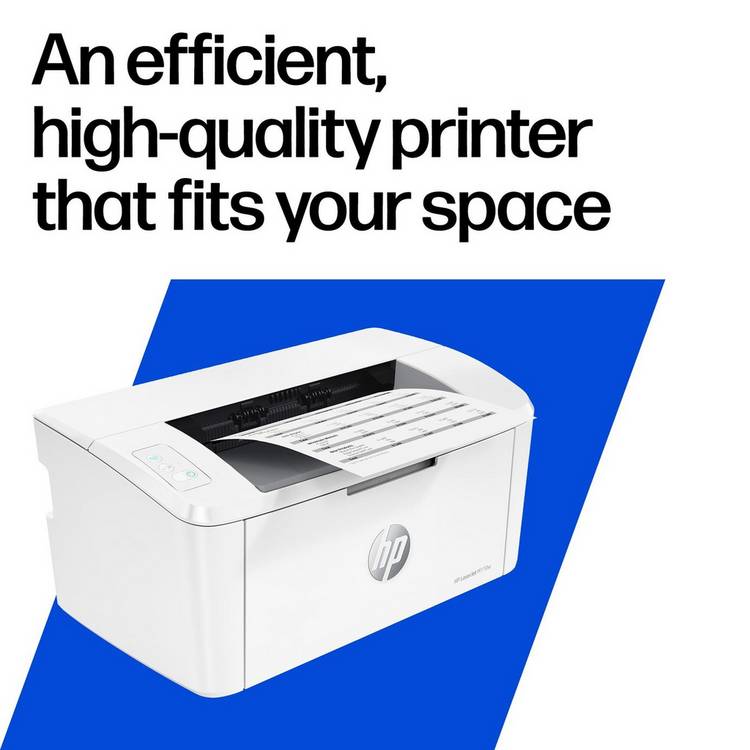 HP LaserJet M110w wireless mono laser printer (British brand)