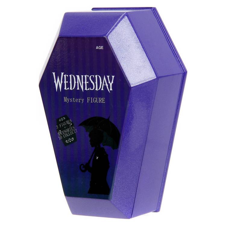 Wednesday coffin deluxe figure 2.5 inch (British brand)