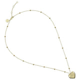 Radley heart photo locket necklace 18ct gold plated 51cm chain - British product