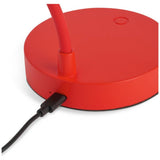 Habitat rechargeable desk lamp red (British brand)
