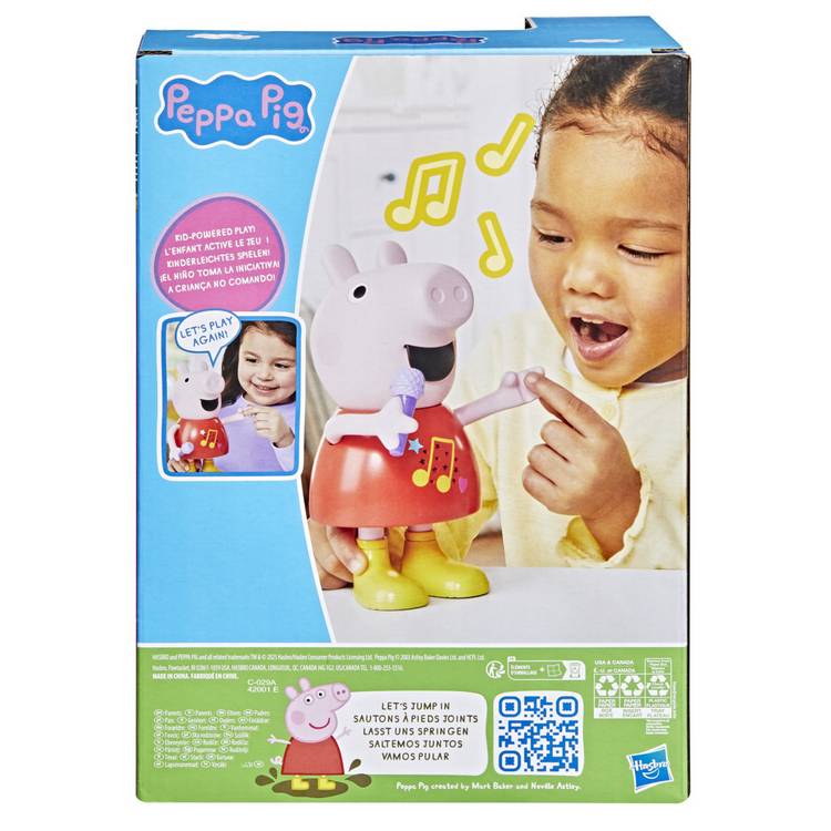 Peppa Pig Talk And Sing doll, UK version