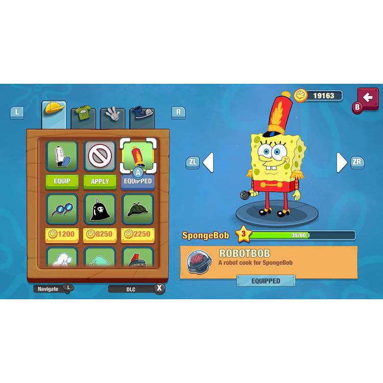 SpongeBob Krusty Cook-Off Extra Krusty Edition Nintendo Switch game, British brand