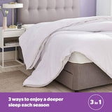 Silentnight all seasons duvet 18 tog single (British brand)