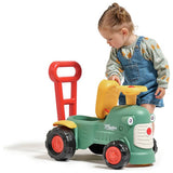 Falk vintage foot-to-floor tractor for toddlers, imported from the UK