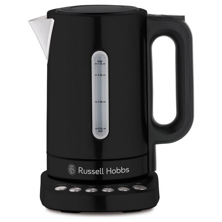 Russell Hobbs Addison kettle matte black 1.7L - British product