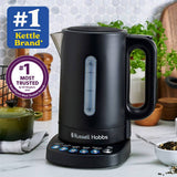 Russell Hobbs Addison kettle matte black 1.7L - British product