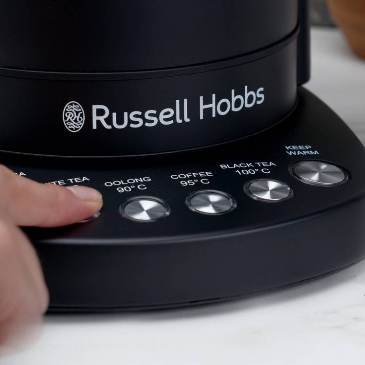 Russell Hobbs Addison kettle matte black 1.7L - British product