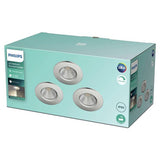 Argos Philips Dive 3 Light Bathroom LED Spotlight - Chrome- Buy online at McGrocer