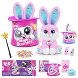 PETS ALIVE interactive plush bunny toy with wand H31cm (British brand)