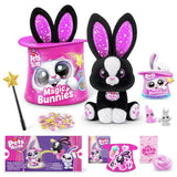 PETS ALIVE interactive plush bunny toy with wand H31cm (British brand)