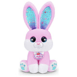 PETS ALIVE interactive plush bunny toy with wand H31cm (British brand)