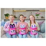 PETS ALIVE interactive plush bunny toy with wand H31cm (British brand)