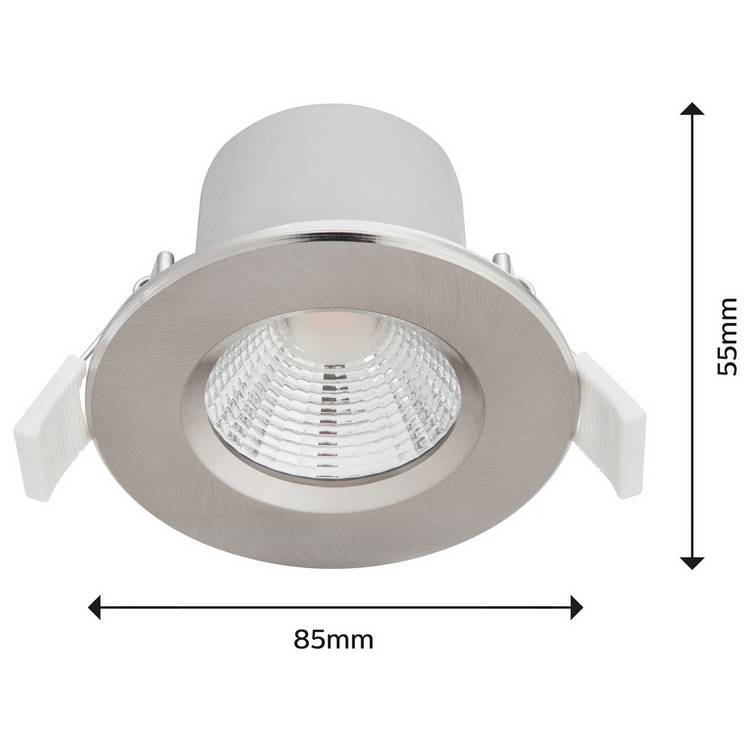 Philips Dive 3 light bathroom LED spotlight, UK version