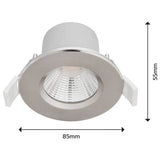 Philips Dive 3 light bathroom LED spotlight, UK version