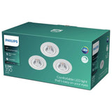Argos Philips Sparkle 3 Light LED Recessed Spotlight - White- Buy online at McGrocer