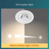 Philips Sparkle 3 Light LED spotlight white, UK version