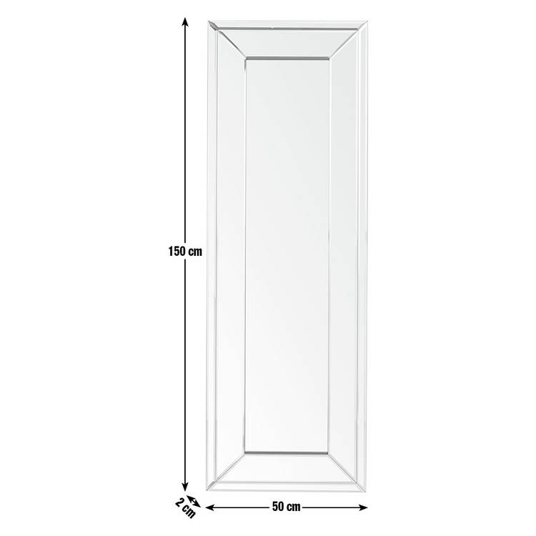 Argos Home bevelled full length wall mirror 150x50cm - British product