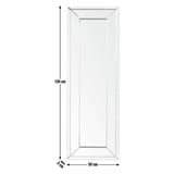 Argos Home bevelled full length wall mirror 150x50cm - British product