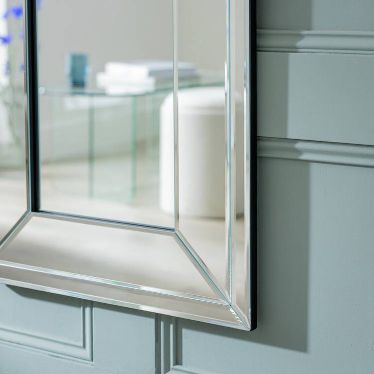 Argos Home bevelled full length wall mirror 150x50cm - British product