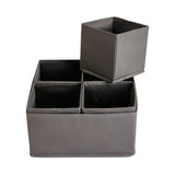 Argos Home grey drawer organiser set 8-piece (British brand)