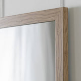 Home Essentials oak full length over the door mirror 120cm - British product
