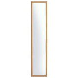 Home Essentials oak full length over the door mirror 120cm - British product