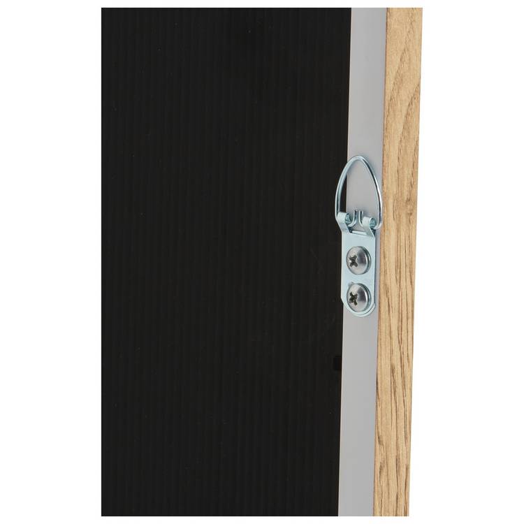 Home Essentials oak full length over the door mirror 120cm - British product