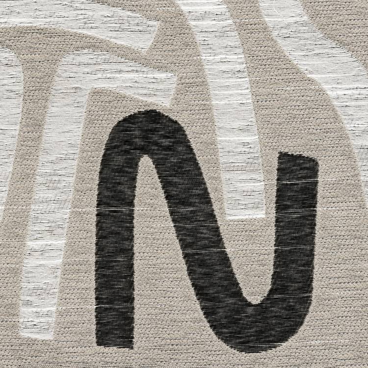 Habitat abstract jacquard curtains natural 117x137cm - British product