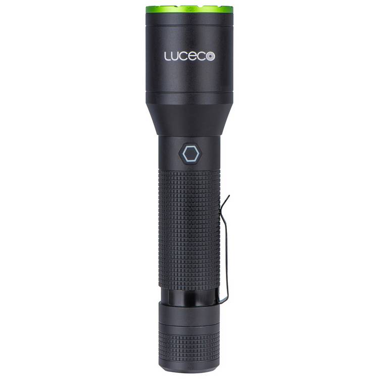 Luceco rechargeable LED hand torch 600 lumen, UK version