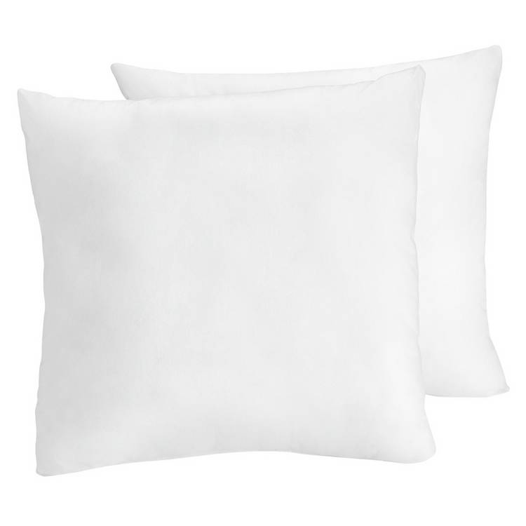Argos Home cushion pad 2 pack 53x53cm, imported from the UK