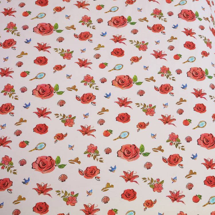 Disney Princess pink single duvet set, imported from the UK