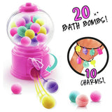 So Bomb bath bomb dispenser with mini bath bombs - British product