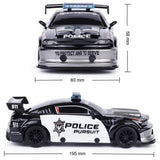 CMJ 1:24 RC police car - British product