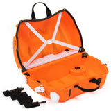 Trunki Tipu Tiger ride-on suitcase orange 18L - British product