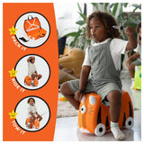 Trunki Tipu Tiger ride-on suitcase orange 18L - British product
