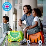 Trunki Tipu Tiger ride-on suitcase orange 18L - British product