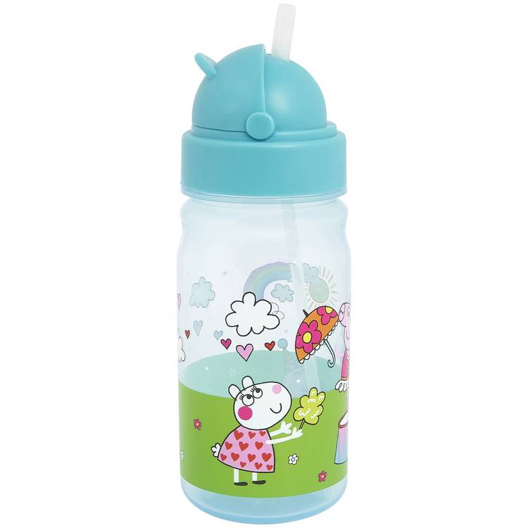 Peppa Pig sipper water bottle 400ml - British product