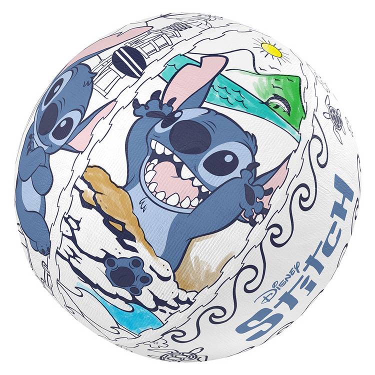 Ollyball Disney Stitch indoor colourable play ball (British brand)