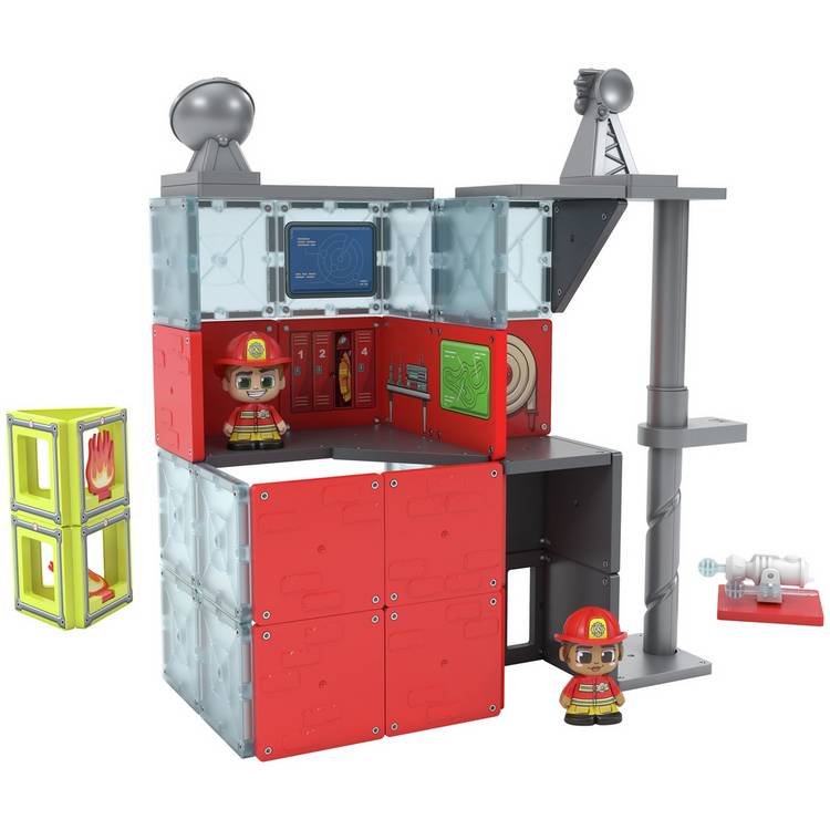 Tile Town fire house set 46-piece, imported from the UK