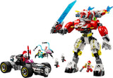LEGO DREAMZzz Cooper Tiger Mech Zero Hot Rod Car building set (British brand)