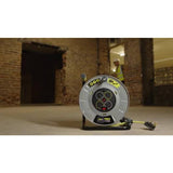 Masterplug Pro-XT 4 socket 40m cable reel (British brand)