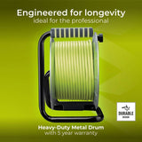 Masterplug Pro-XT 4 socket 40m cable reel (British brand)