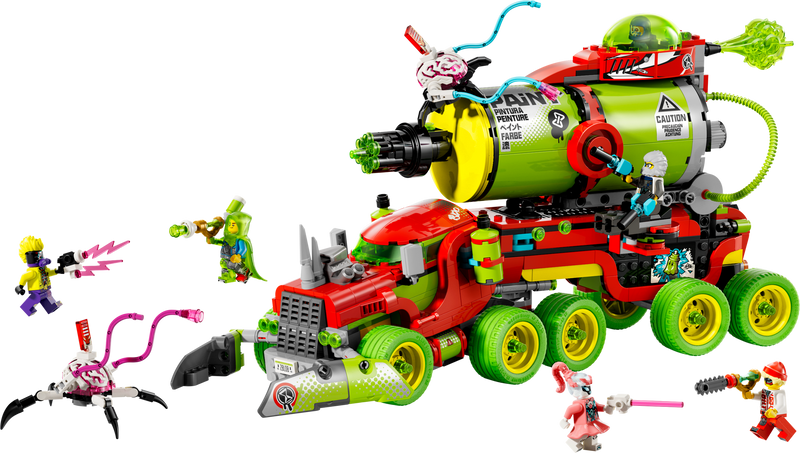 LEGO Dreamzzz Spray Paint Truck 929 Pieces, imported from the UK