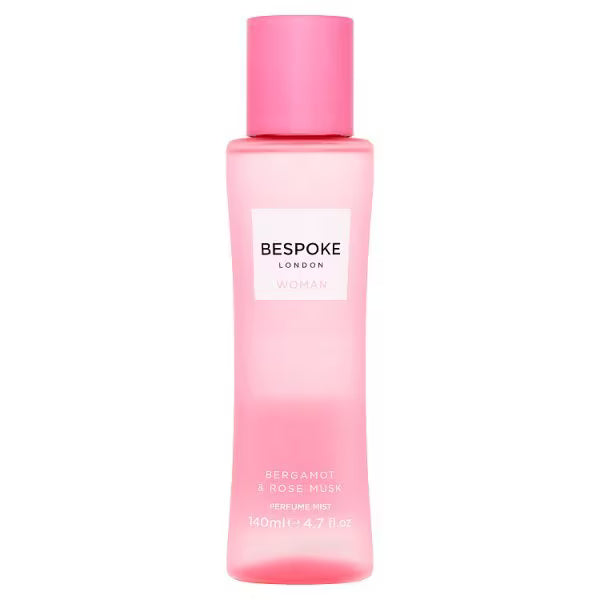 Bespoke London woman bergamot rose perfume mist 140ml - British product