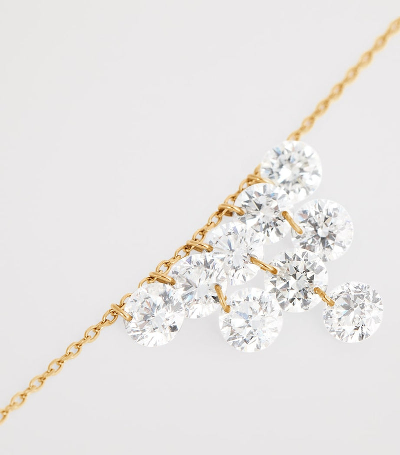 Persée Céleste triangle necklace, UK version