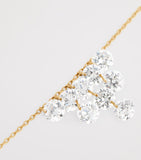 Persée Céleste triangle necklace, UK version