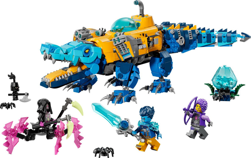 LEGO DREAMZzz Crocodile Submarine building set 1107 pieces, UK version