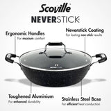 Scoville non-stick shallow casserole dish 3.3L, UK version