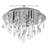 Argos Home Ivy Glass Droplet ceiling light, UK version
