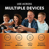 Duracell rechargeable AA batteries 4-pack 2500mAh, UK version